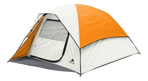 Casa Campaña Ozark Trail 4 Personas 2.4m X 2.55m X 1.22m Color Naranja