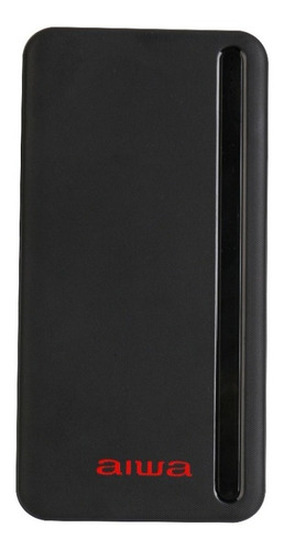 Cargador Portátil Aiwa 10.000 Usb 4 En 1 Universal Paw-230 Color Negro