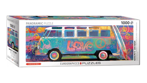 Eurographics Vw Love Splash Puzzle 1000 Piezas