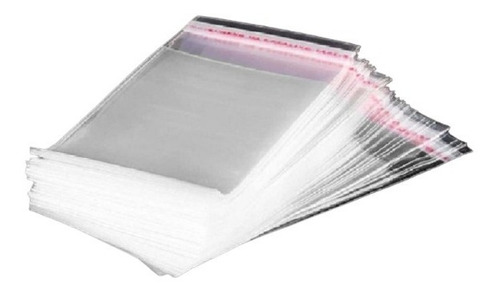 Bolsas De Celofán Autoadhesiva Con Pega Pega 3x4 P X100un