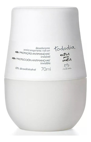 Desodorante Roll-on Tododia Antimanchas 70 Ml Natura