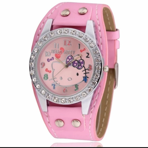 Relógio Feminino Pulso Hello Kitty Infantil Criança Adulto