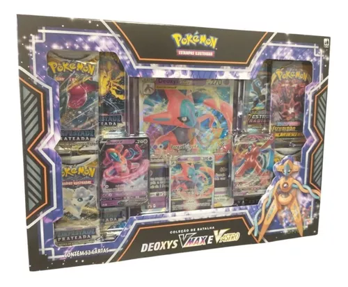 Cards Pokémon Batalha V Zeraora e Deoxys - Copag