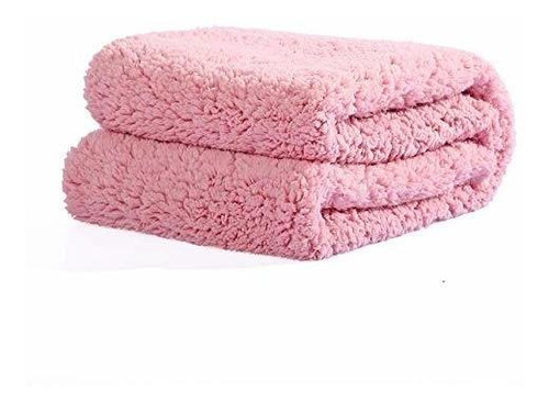 Funda De Almohada Ultra Suave Con Cierre En Color Rosa