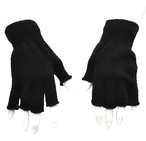 Guantes Unisex G, Sin Dedos, Tejidos A Ganchillo, Medio Dedo