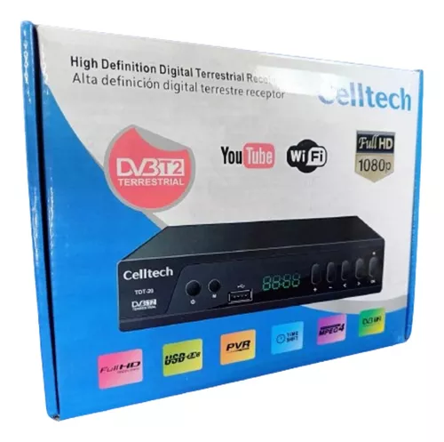 Decodificador Tdt Wifi  Receptor Tv Digital Hd Raco - VELLSTORE