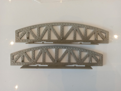 Imagen 6 de 10 de Laterales Puente Recrea Hierro Adorno Ho 1/87 Ferromodelismo