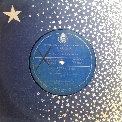 Vinilo Simple - Karina (tu Seras Mi Baby) (Usado)