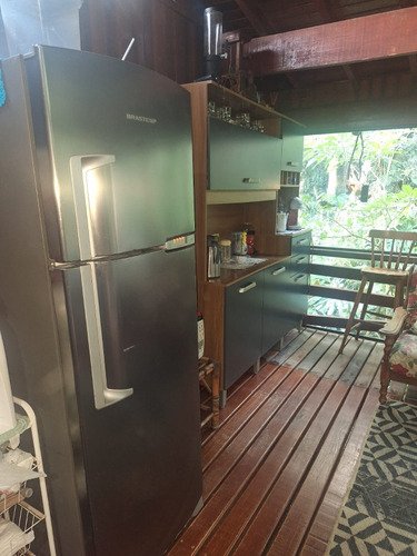 Chale Com Vista P Cachoeira, Com 2 Dormitórios Em Camping Ca