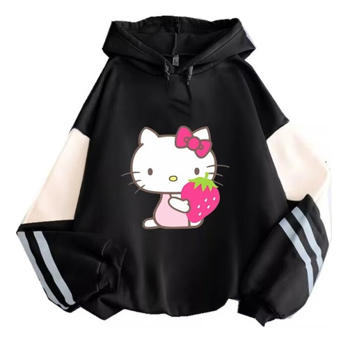 Sudaderas Con Capucha Estilo Sencillo Con Estampado Dulce He