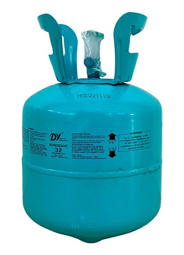 Fluido Gas Refrigerante Válvula Dosadora Cilindro R32 3 Kgs