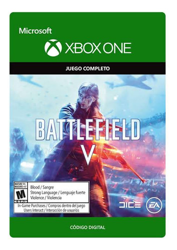 Battlefield: V Xbox One Código Digital 