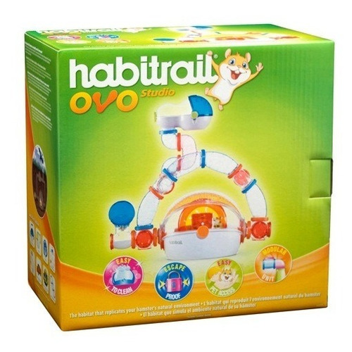 Habitrail Ovo Studio Habitat Para Hamsters- Hamster
