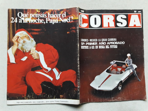 Revista Corsa N° 191 Año 1969 - Poster Brabham Fiat 1500