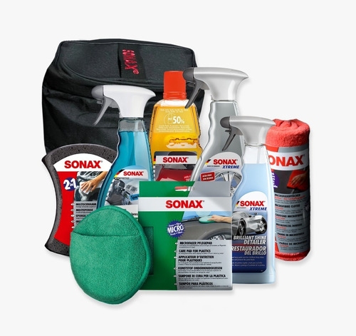 Sonax Bolso Kit De Lavado Premium Detailing 