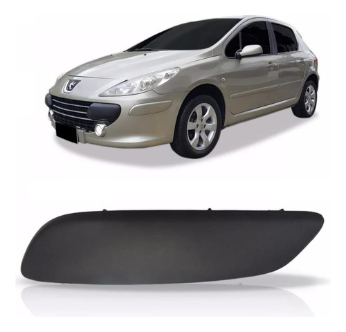 Moldura Tampa Parachoque Peugeot 307 2007 2008 2009 2010 Le