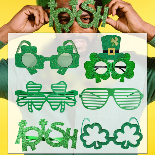 6 Paquetes De Regalos De Fiesta De Gafas Del Día De San