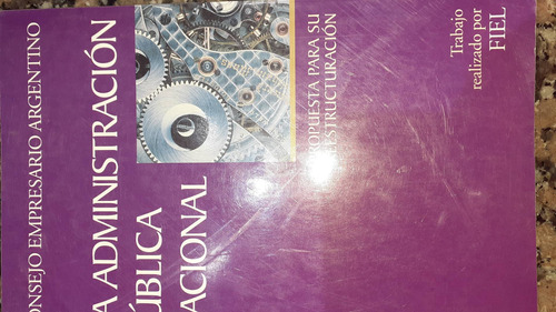 Libro La Administración Pública Nacional Fiel D1