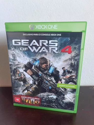 Jogo De Tiro/ação Gears Of War 4 Xbox One - A Melhor Saga