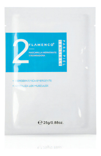 Mascarilla Hidratante Y Reparadora N2 25g Flamenco Tipo de piel Sensible