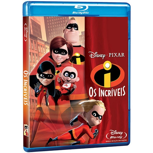 Blu-ray Os Incríveis - Lacrado & Original