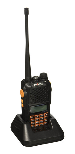 Pofung Uv 6r Two Way Radio Transceptor Doble Correa 400 Mhz