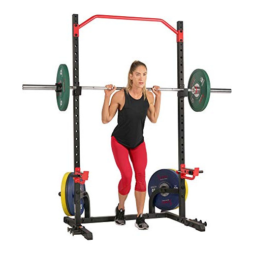 Sunny Health & Fitness Power Zone Squat Stand Rack Power Cag