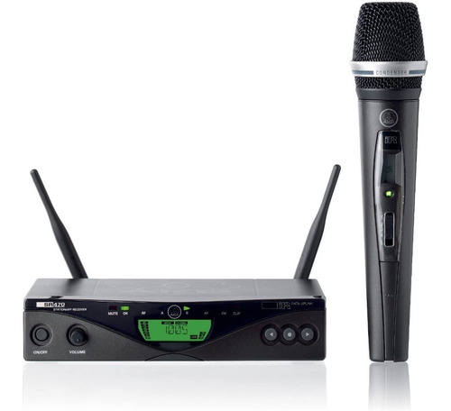 Microfono Uhf Diversity Akg Wms 470 C-5 Garantia Abregoaudio