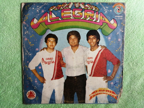 Eam Lp Vinilo Para Ti Con El Grupo Alegria De Huancayo 1986