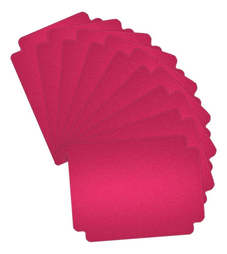 2 X 10 Divisores De Tarjetas Coleccionables Con Pestañas De
