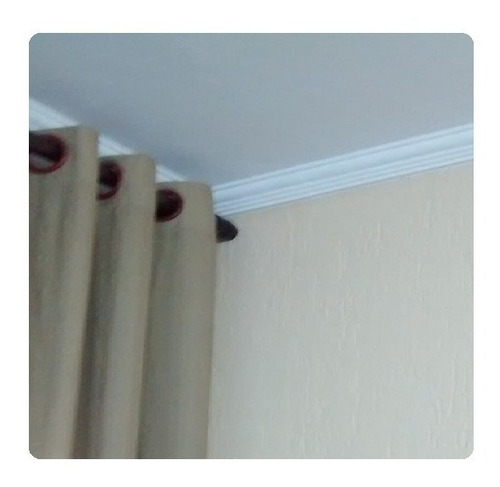Imagem 5 de 10 de Moldura Rodateto Isopor C/ Acabamento Massa Mod2 (8cm)16mts