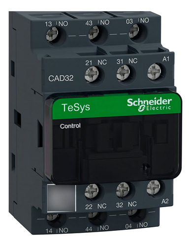 Contador auxiliar 10a 24v 3na+2nf 50/60hz Schneider Electric CAD32B7