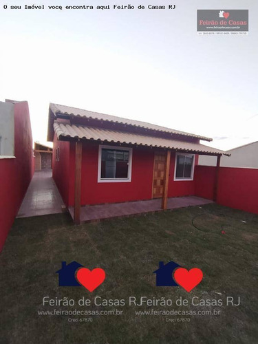 Casa Com 2 Dormitórios À Venda, 70 M² Por R$ 190.000,00 - Unamar - Cabo Frio/rj - Ca0214