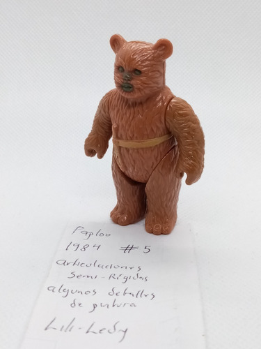 Star Wars Vintage Ewok Paploo 80s #5 Lili Ledy