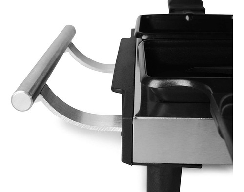 Raclette elétrica Arestia, aço inoxidável, grande, 1500w