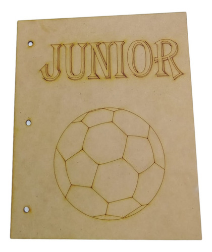 Carpeta A4 Fibrofacil Colegio Personalizada Grabado Laser Amarillo