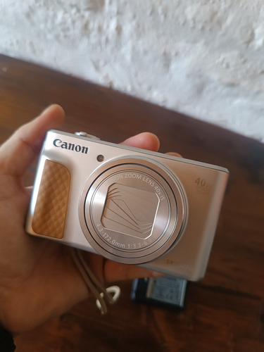 Camara Canon Powershot Sx740hs 20mp Video4k Wifi Zoom40/160x Plateado