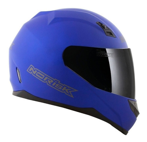 Capacete para moto  integral Norisk  FF391 Stunt  azul-fosco monocolor tamanho 58 