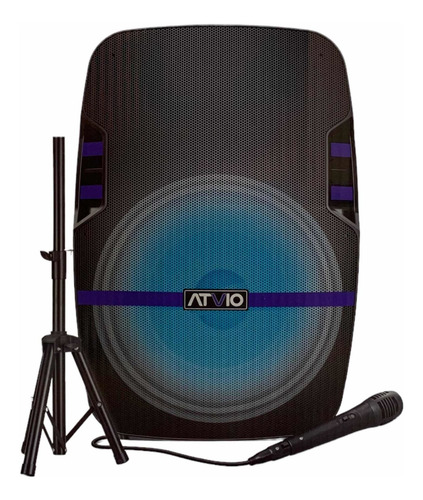 Bafle Bluetooth Atvio 15 Pulgadas De 12,000 Watts Atv-1015