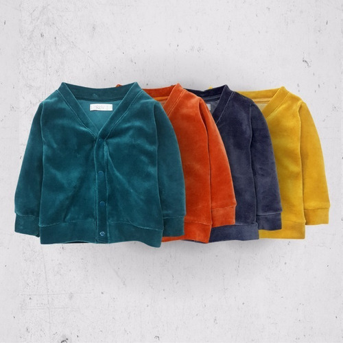 Imagen 5 de 5 de Cardigan Para Bebé De Plush. Saco Saquito
