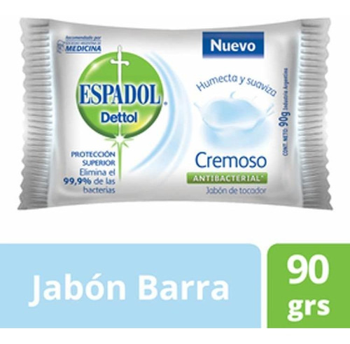 Jabon Tocador  Cremoso 80 Gr Espadol Jabon De Tocador