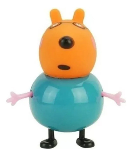 & Figuras De Acción De Personajes De La Familia Peppa Pig,