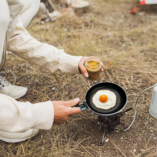 Sartén Para Un Huevo Sartén Para Huevos Sartén Para Huevos D