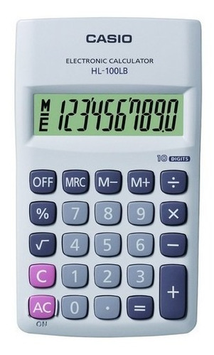 Calculadora Casio Hl-100 Flaber