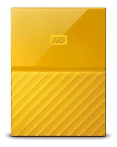 Disco Duro Externo Portátil Wd 4tb Amarillo My Passport - Us