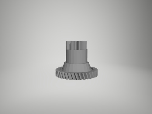 Archivo Stl Engranaje Cortadora De Fiambre Impresion 3d