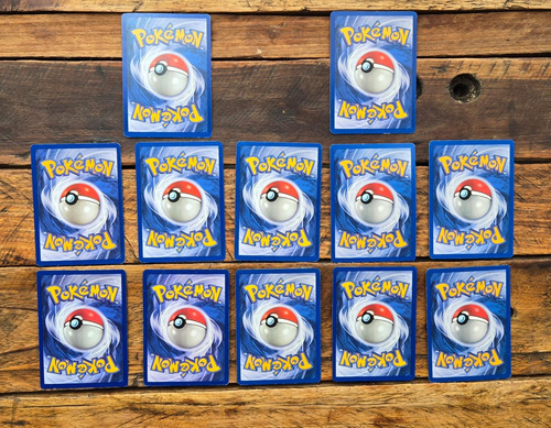 Pokemon Lote 12 Cartas Tcg Fossil 1999 Nm Ingles Lote 12 Tarjetas Fossil Inglés (Usado)