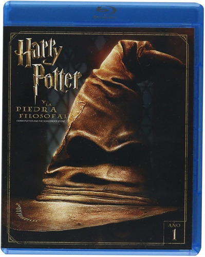 Harry Potter Y La Piedra Filosofal Blu Ray 2 Discos Película