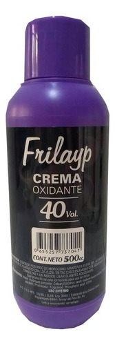  Crema Oxidante Tintura Almendras 40vol Frilayp 500cc