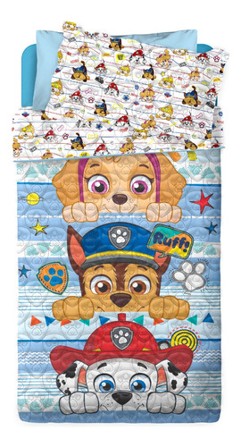 Cubrecama Cover Quilt 1 1/2 Infantil Verano Disney Piñata